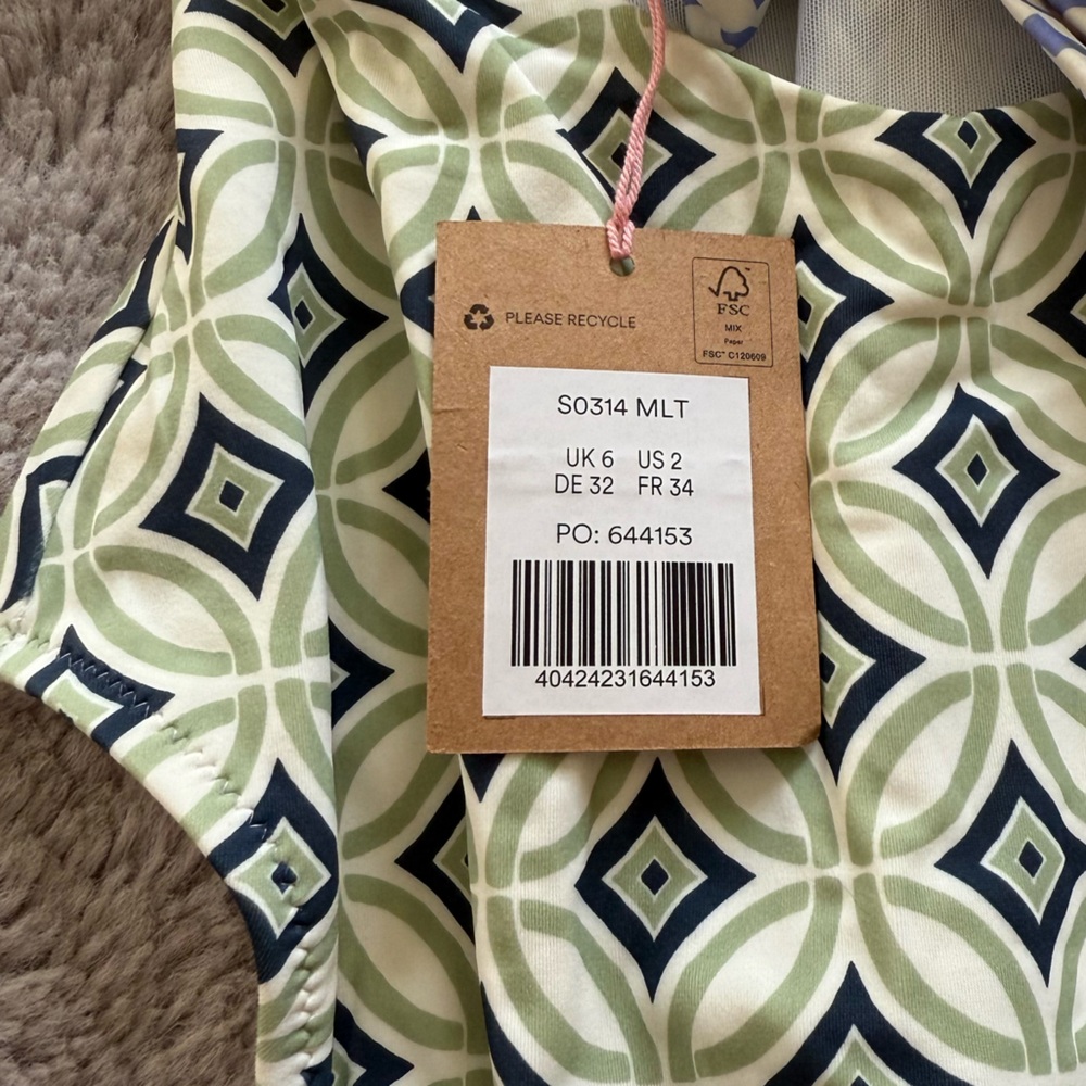 Boden women’s bow detail halter swimsuit - Picture 11 of 11